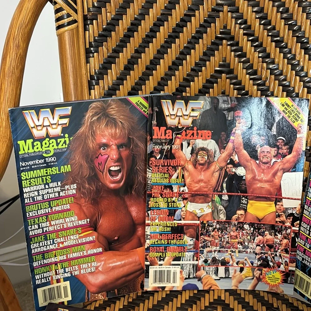 Vintage WF Wrestling Magazines - Picture 2 of 6